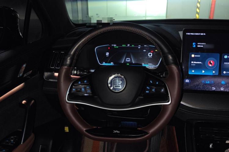 Used BYD Tang New Energy 2021 DM-i 112KM Prestige Model Steering Wheel