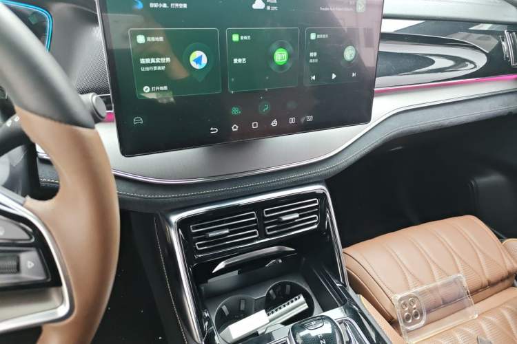 Used BYD Tang New Energy 2021 DM-i 112KM Prestige Model Audio And AC Panel