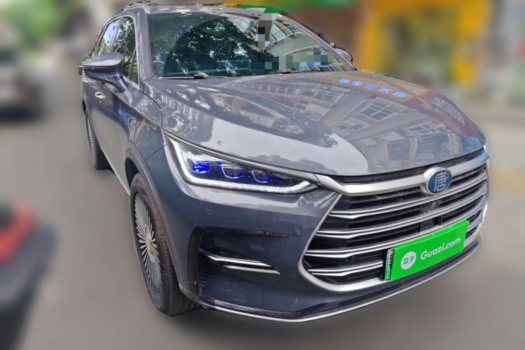 Used BYD Tang New Energy 2021 DM 2.0T Four-Wheel Drive High-Performance Flagship Model Front Right 45 Deg