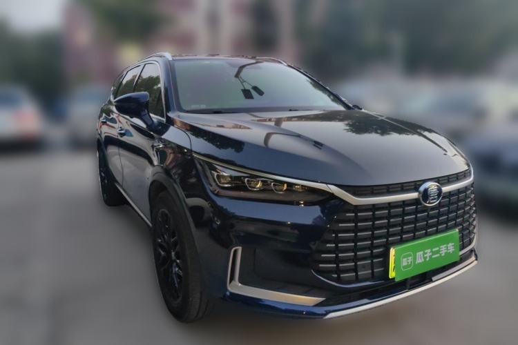 Used BYD Tang New Energy 2021 EV Four-Wheel Drive High-Performance Flagship Model Front Right 45 Deg