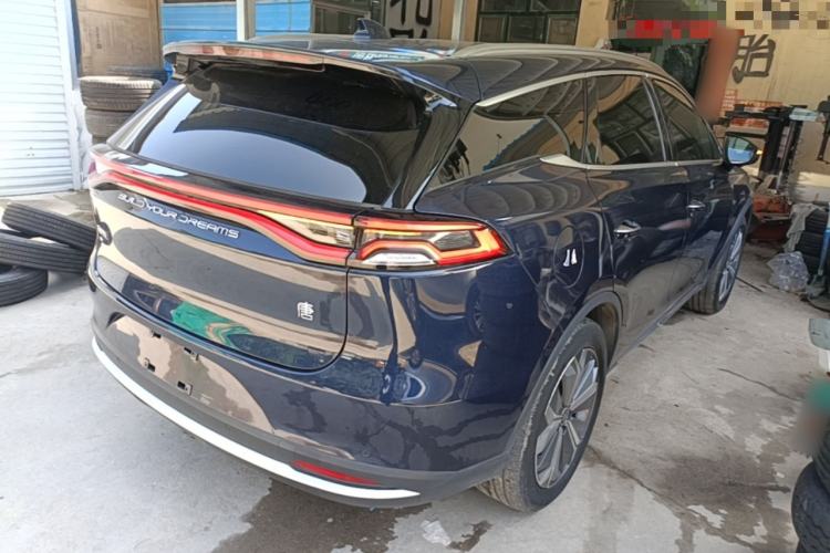 Used BYD Tang New Energy 2021 EV Four-Wheel Drive High-Performance Luxury Model Rear Right 45 Deg