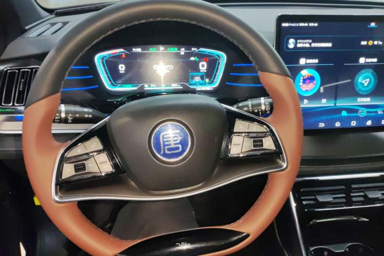 Used BYD Tang New Energy 2021 EV Four-Wheel Drive High-Performance Flagship Model Steering Wheel