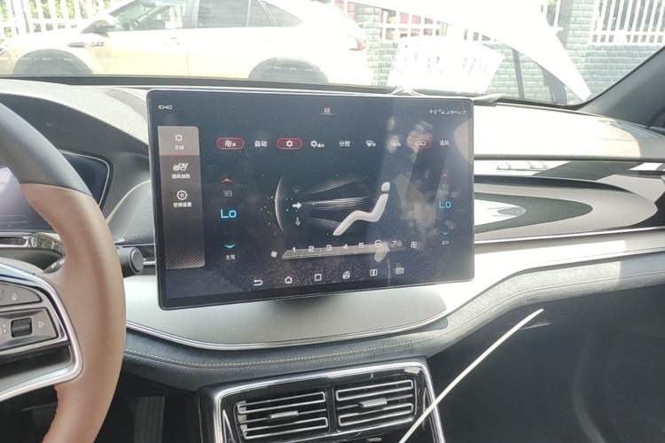 Used BYD Tang New Energy 2021 DM 2.0T Four-Wheel Drive Performance Edition Prestige Model Audio And AC Panel