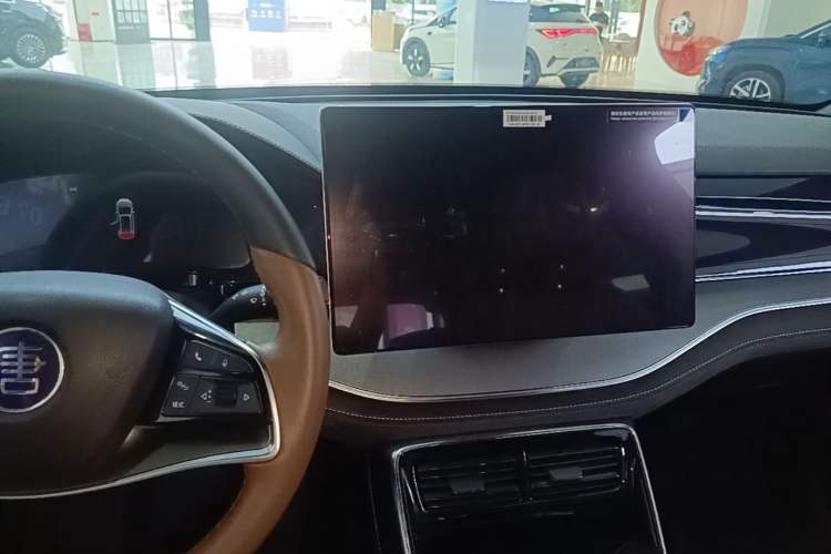 Used BYD Tang New Energy 2021 DM-i 112KM Prestige Model Audio And AC Panel