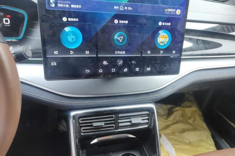 Used BYD Tang New Energy 2021 DM 2.0T Four-Wheel Drive High-Performance Flagship Model Audio And AC Panel