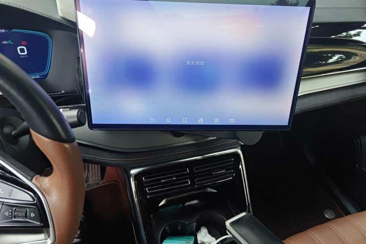 Used BYD Tang New Energy 2021 DM-i 112KM Prestige Model Audio And AC Panel