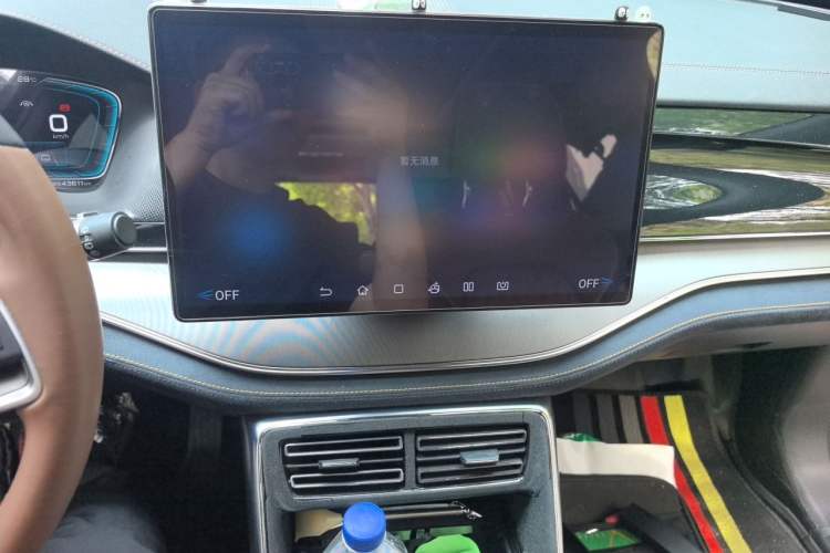 Used BYD Tang New Energy 2021 DM-i 112KM Prestige Model Audio And AC Panel