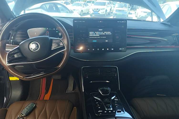 Used BYD Tang New Energy 2021 DM 2.0T Four-Wheel Drive High-Performance Flagship Model Audio And AC Panel