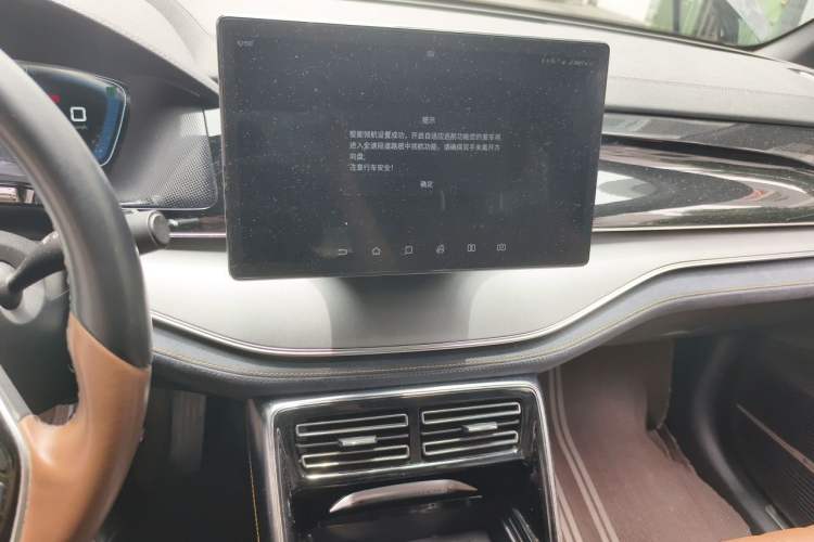Used BYD Tang New Energy 2021 DM-i 112KM Prestige Model Audio And AC Panel