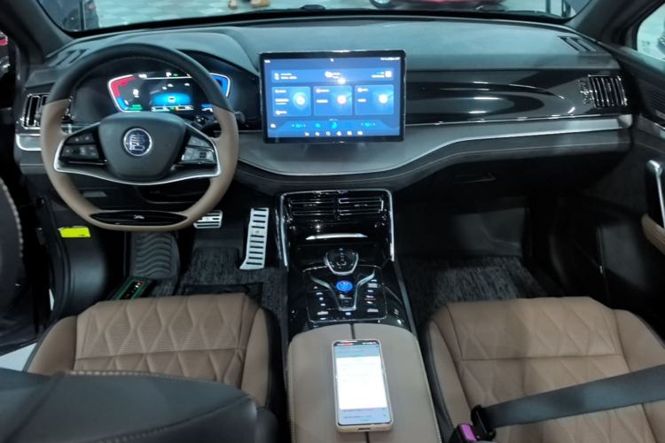 Used BYD Tang New Energy 2021 DM-i 112KM Prestige Model Center Console