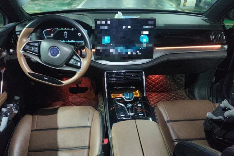 Used BYD Tang New Energy 2021 DM 2.0T Four-Wheel Drive High-Performance Luxury Model Center Console