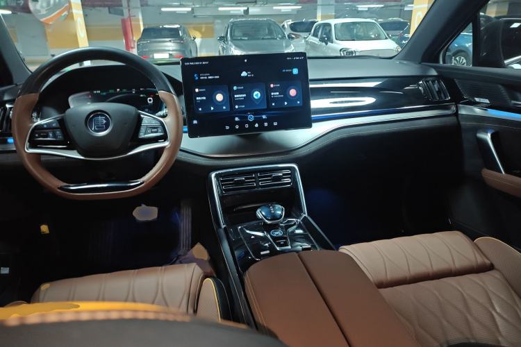 Used BYD Tang New Energy 2021 DM-i 112KM Prestige Model Center Console