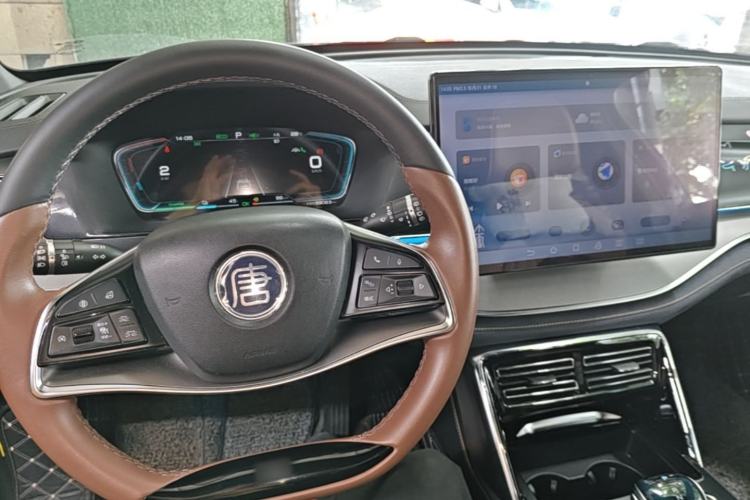 Used BYD Tang New Energy 2021 DM-i 112KM Prestige Model Center Console