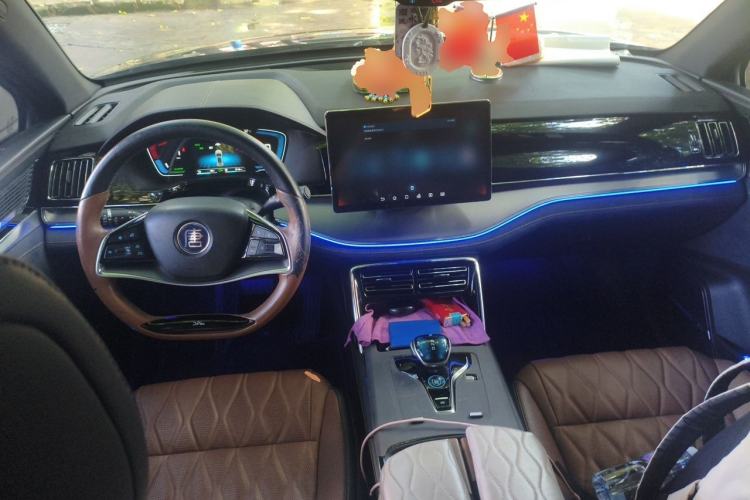 Used BYD Tang New Energy 2021 DM-i 112KM Prestige Model Center Console
