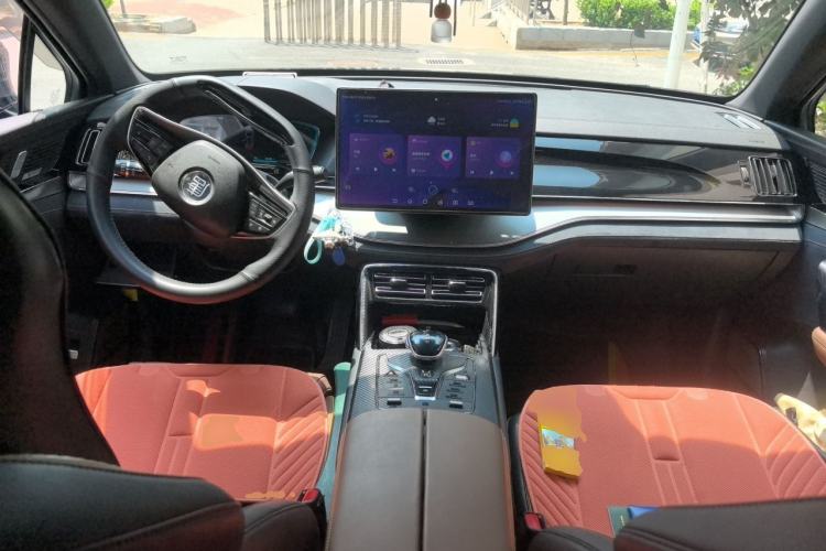 Used BYD Tang New Energy 2021 DM-i 112KM Prestige Model Center Console