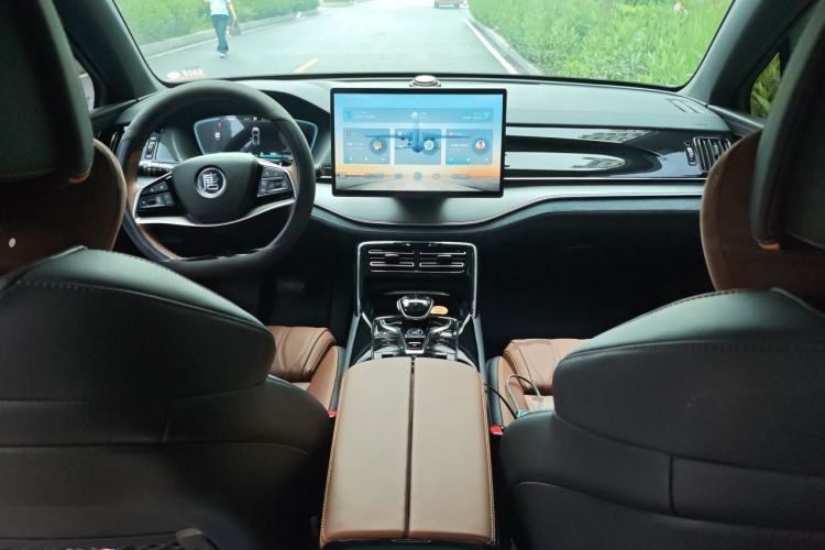 Used BYD Tang New Energy 2021 DM-i 112KM Prestige Model Center Console