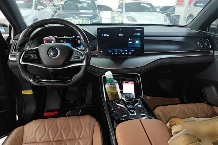 Used BYD Tang New Energy 2021 DM-i 112KM Prestige Model Center Console