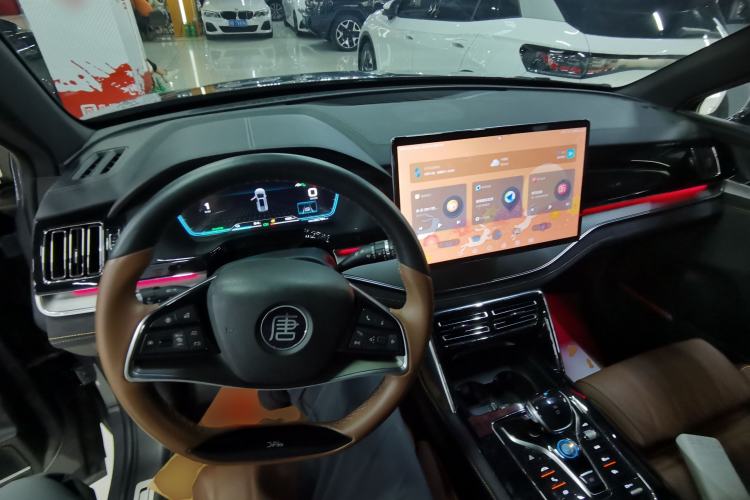 Used BYD Tang New Energy 2021 DM-i 112KM Prestige Model Center Console