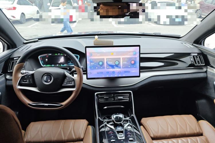 Used BYD Tang New Energy 2021 DM-i 112KM Prestige Model Center Console