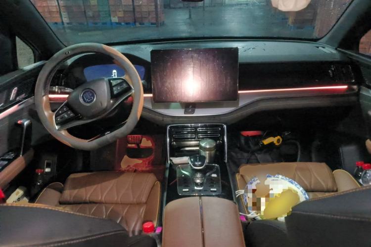 Used BYD Tang New Energy 2021 DM-i 112KM Prestige Model Center Console