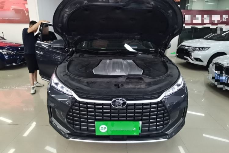 Used BYD Tang New Energy 2021 EV Long-Range Luxury Model Engine Bay