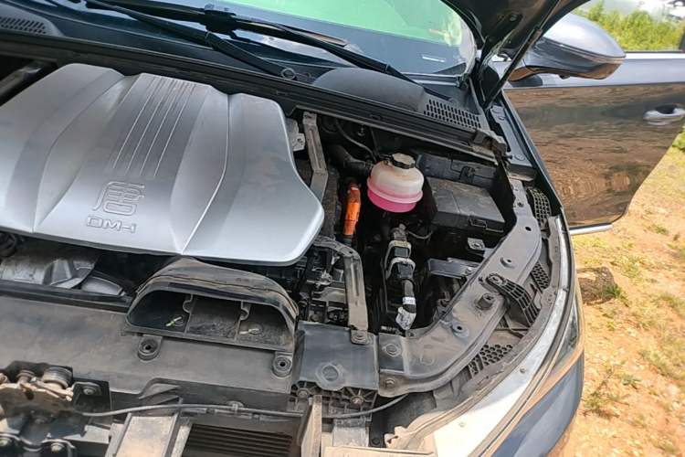 Used BYD Tang New Energy 2021 DM-i 112KM Prestige Model Engine Bay Left