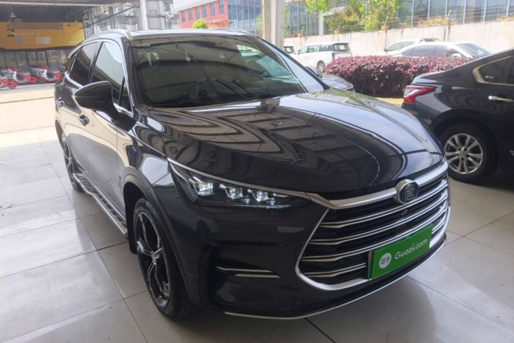 Used BYD Tang New Energy 2021 DM 2.0T Four-Wheel Drive Performance Edition Prestige Model Front Right 45 Deg