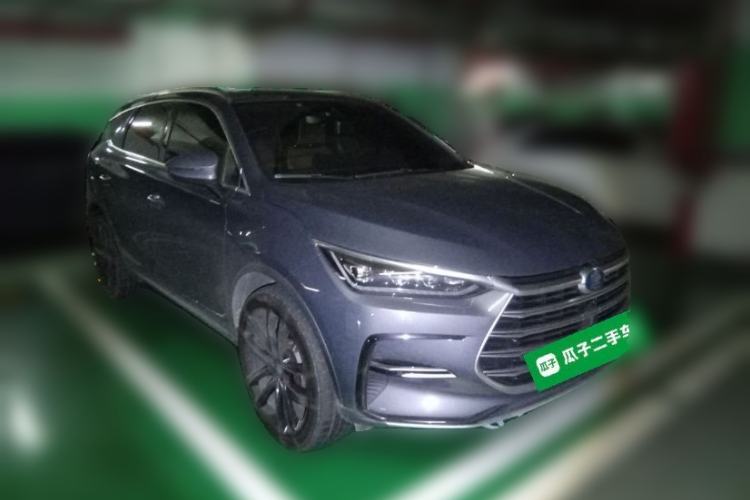 Used BYD Tang New Energy 2021 DM 2.0T Four-Wheel Drive High-Performance Flagship Model Front Right 45 Deg