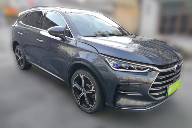 Used BYD Tang New Energy 2021 DM-i 112KM Prestige Model Front Right 45 Deg