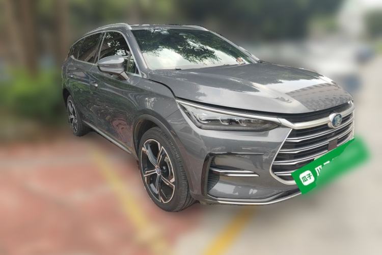 Used BYD Tang New Energy 2021 DM-i 112KM Prestige Model Front Right 45 Deg
