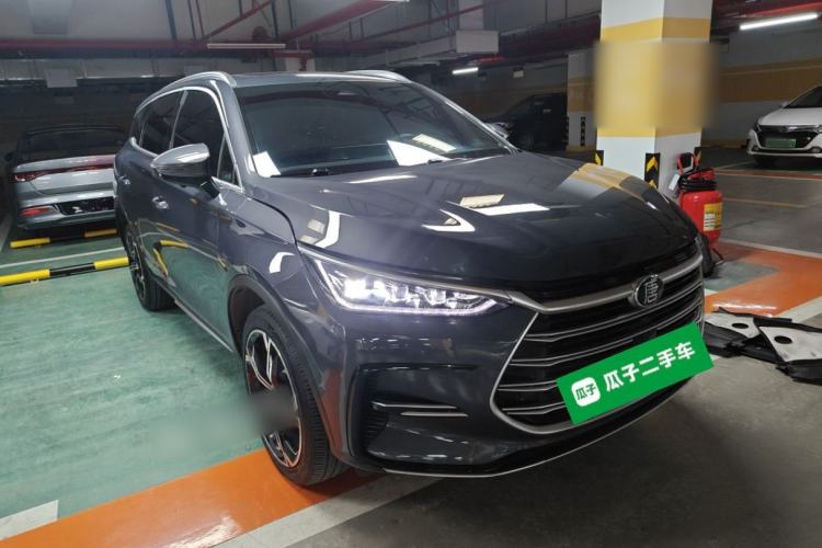 Used BYD Tang New Energy 2021 DM-i 112KM Prestige Model Front Right 45 Deg
