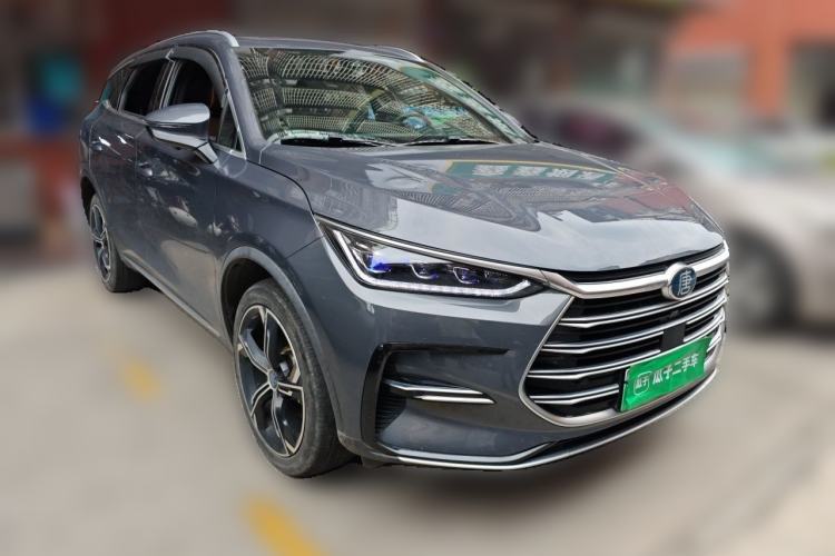 Used BYD Tang New Energy 2021 DM-i 112KM Prestige Model Front Right 45 Deg