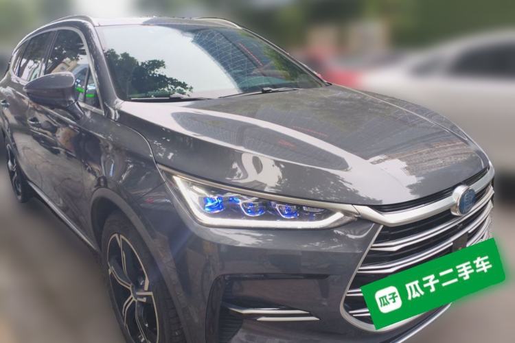 Used BYD Tang New Energy 2021 DM-i 112KM Prestige Model Front Right 45 Deg