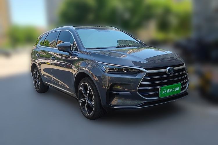 Used BYD Tang New Energy 2021 DM-i 112KM Prestige Model Front Right 45 Deg