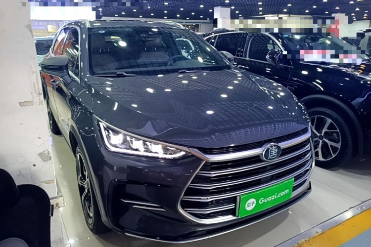 Used BYD Tang New Energy 2021 DM 2.0T Four-Wheel Drive Performance Edition Prestige Model Front Right 45 Deg