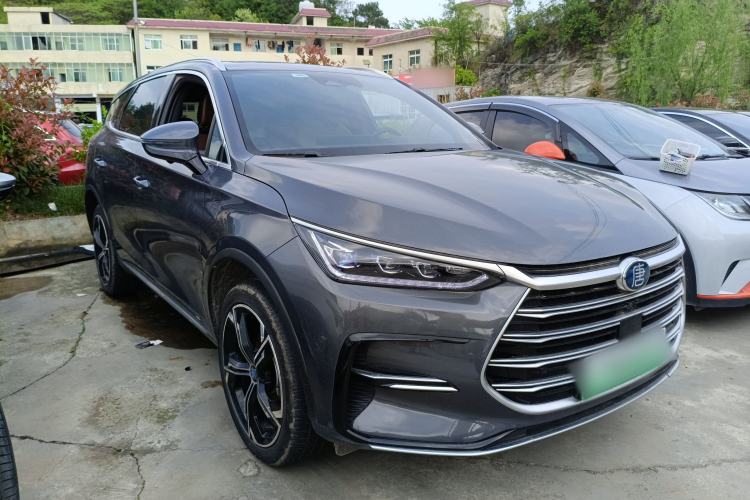 Used BYD Tang New Energy 2021 DM-i 112KM Prestige Model Front Right 45 Deg