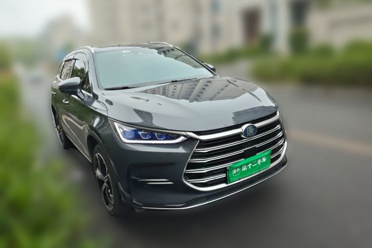 Used BYD Tang New Energy 2021 DM-i 112KM Prestige Model Front Right 45 Deg