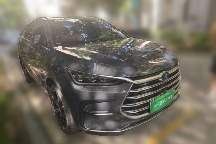 Used BYD Tang New Energy 2021 DM-i 112KM Prestige Model Front Right 45 Deg