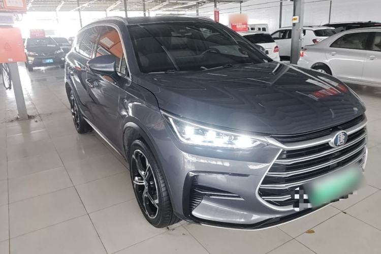 Used BYD Tang New Energy 2021 DM 2.0T Four-Wheel Drive Performance Edition Prestige Model Front Right 45 Deg