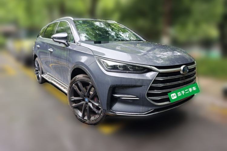 Used BYD Tang New Energy 2021 DM 2.0T Four-Wheel Drive High-Performance Flagship Model Front Right 45 Deg