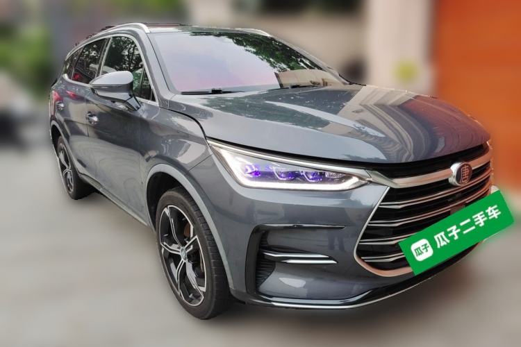 Used BYD Tang New Energy 2021 DM-i 112KM Prestige Model Front Right 45 Deg