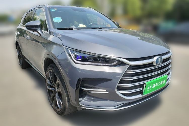 Used BYD Tang New Energy 2021 DM 2.0T Four-Wheel Drive High-Performance Flagship Model Front Right 45 Deg