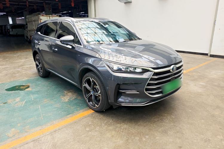 Used BYD Tang New Energy 2021 DM-i 52KM Luxury Model Front Right 45 Deg