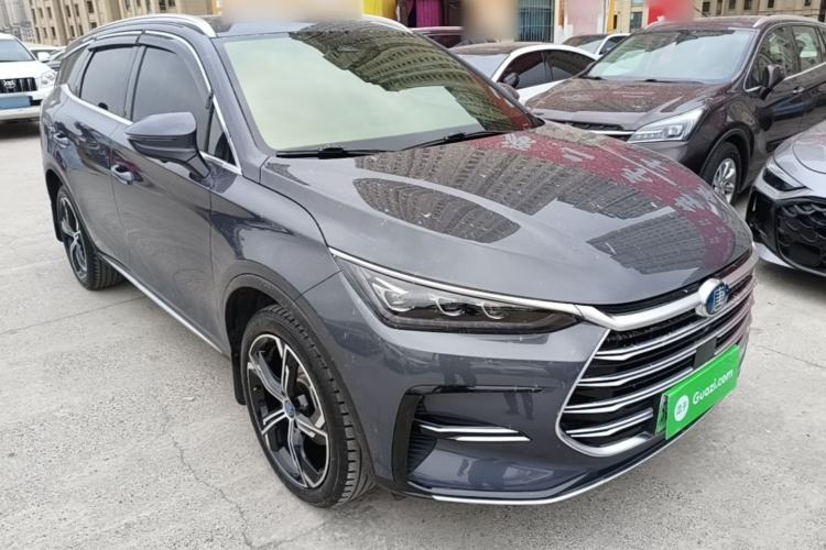 Used BYD Tang New Energy 2021 DM-i 112KM Prestige Model Front Right 45 Deg