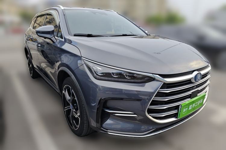 Used BYD Tang New Energy 2021 DM-i 112KM Prestige Model Front Right 45 Deg