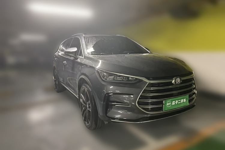 Used BYD Tang New Energy 2021 DM 2.0T Four-Wheel Drive High-Performance Flagship Model Front Right 45 Deg