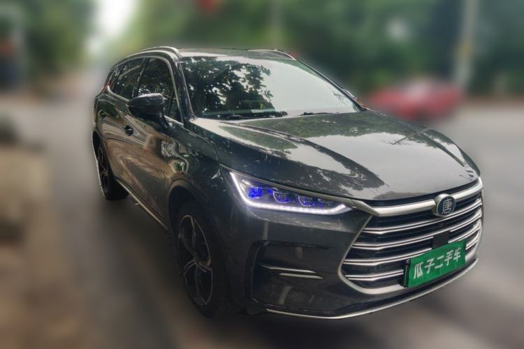 Used BYD Tang New Energy 2021 DM-i 112KM Prestige Model Front Right 45 Deg