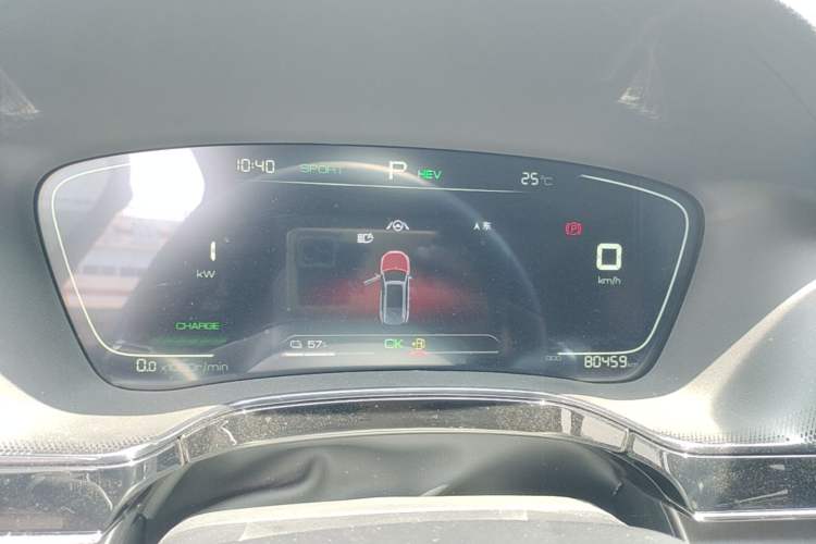 Used BYD Tang New Energy 2021 DM 2.0T Four-Wheel Drive Performance Edition Prestige Model Instrument Cluster
