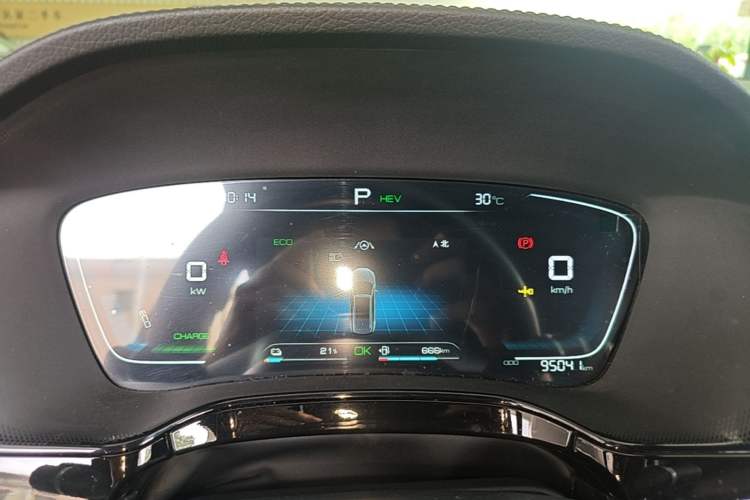 Used BYD Tang New Energy 2021 DM-i 112KM Prestige Model Instrument Cluster