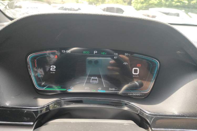 Used BYD Tang New Energy 2021 DM-i 112KM Prestige Model Instrument Cluster